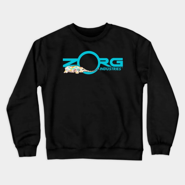 Zorg Industries Crewneck Sweatshirt by Eyeballkid-